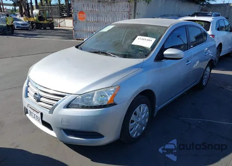 2015 Nissan Sentra Sv из США, поврежденный, VIN 3N1AB7AP4FY219189